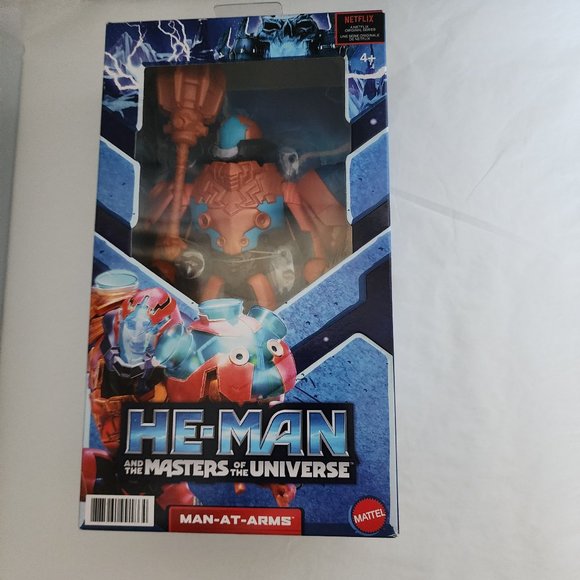 He-Man and the Masters of the Universe 8 inch Man-At-Arms Action Figure - Picture 8 of 9